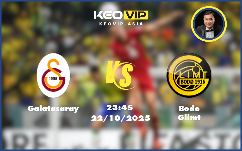 Nhận định soi kèo Galatasaray – Bodo Glimt 23:45 ngày 22/10/2025 tại C1