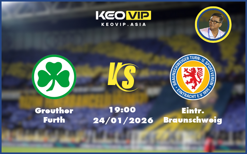 greuther furth eintr braunschweig 24 01 hang hai duc - Nhận định soi kèo Greuther Furth vs Eintr Braunschweig 19:00 ngày 24/01/2026 Hạng hai Đức