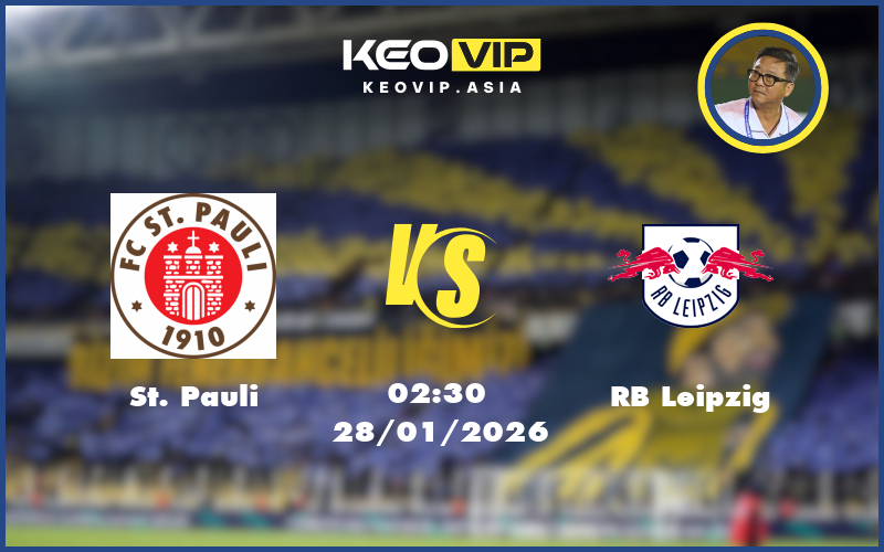 st pauli rb leipzig 28 01 bundesliga - Nhận định soi kèo St Pauli vs RB Leipzig 02:30 ngày 28/01/2026 Bundesliga