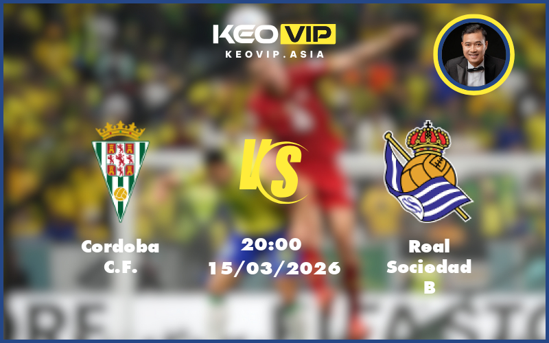 cordoba cf real sociedad b 15 03 hang 2 tay ban nha - Nhận định soi kèo Cordoba CF gặp Real Sociedad B 20:00 ngày 15/03/2026 tại Hạng 2 Tây Ban Nha
