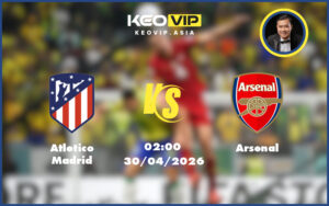 atletico madrid arsenal 30 04 c1 - Nhận định soi kèo Atletico Madrid - Arsenal 02:00 ngày 30/04/2026 tại C1