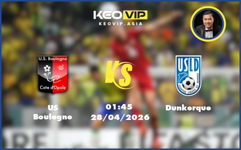 Nhận định soi kèo US Boulogne gặp Dunkerque 01:45 ngày 28/04/2026 tại Hạng hai Pháp